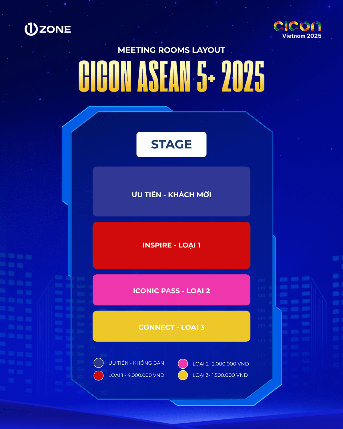 Mua vé CICON ASEAN 5+ 2025 CITY CULTURE CONVERGENCE INDUSTRY CONFERENCE ...
