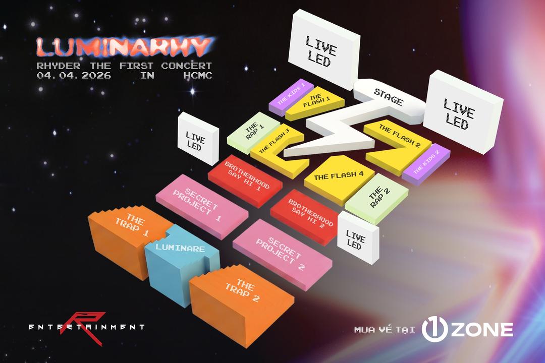 Poster LUMINARHY - RHYDER THE FIRST CONCERT