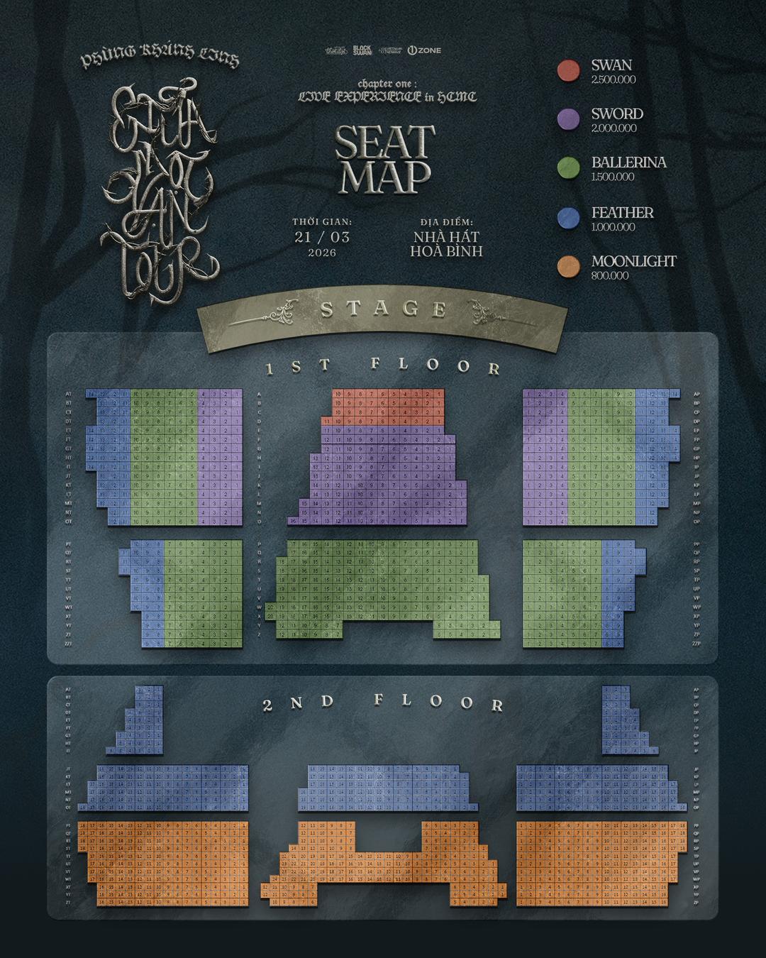 Poster GIỮA MỘT VẠN TOUR - CHAPTER ONE: LIVE EXPERIENCE IN HCMC