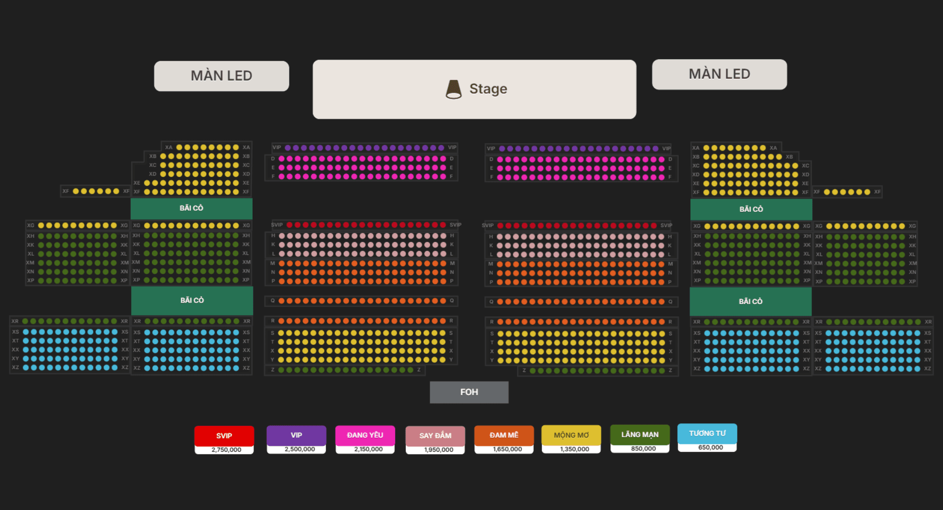 Seatmap