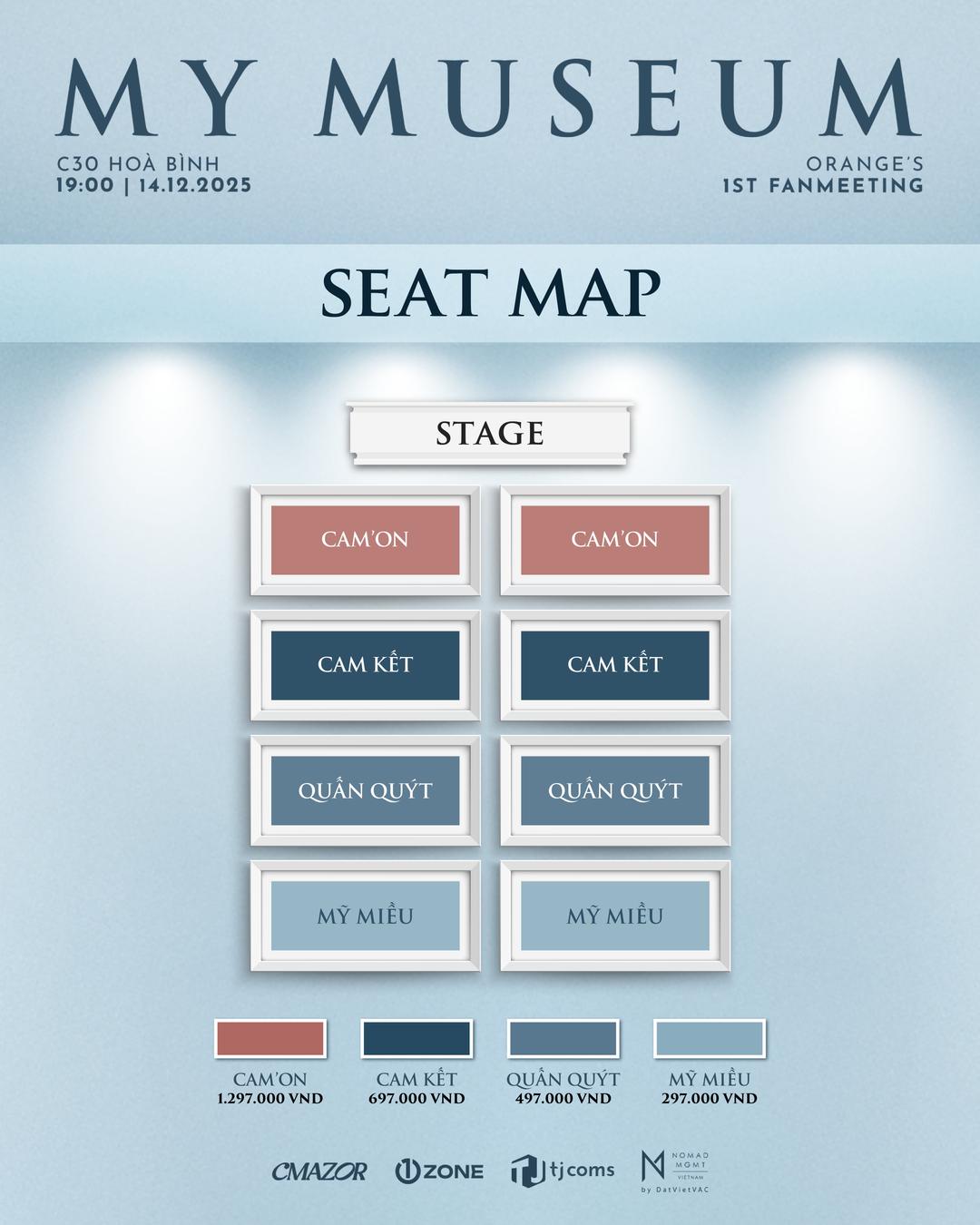 Poster ORANGE'S 1ST FAN MEETING - MY MUSEUM